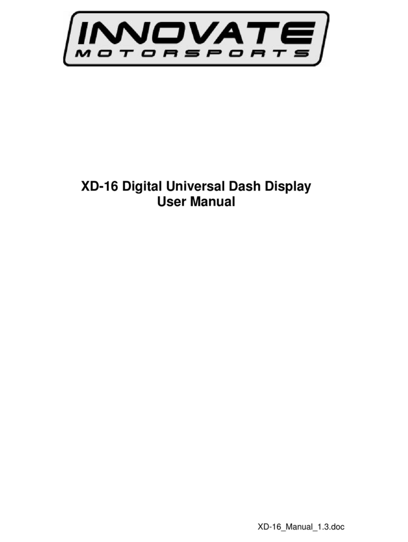 Innovate Motorsports XD-16 user manual