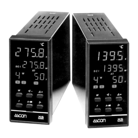 Ascon tecnologic XS Series instruction manual