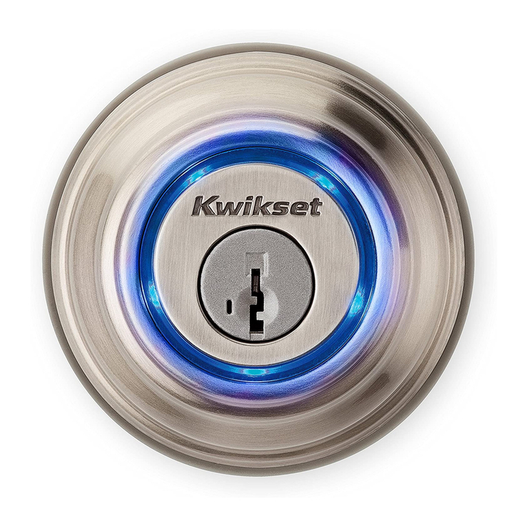 Kwikset Kevo User manual