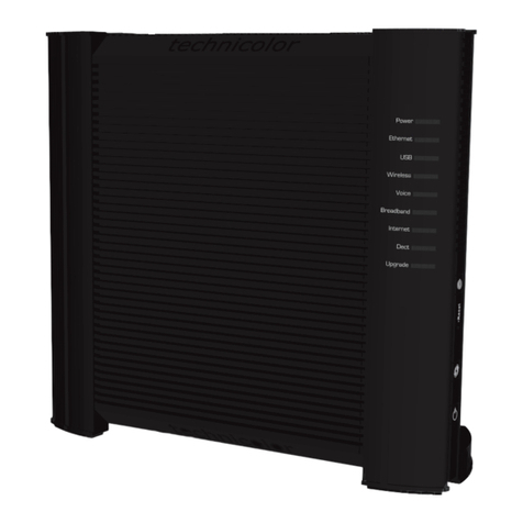 Technicolor TG672 Safety guide