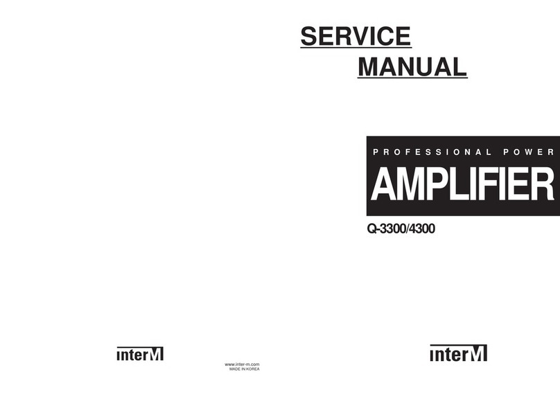 Inter-m Q-4300 User manual Inter-m Q-4300 User manual