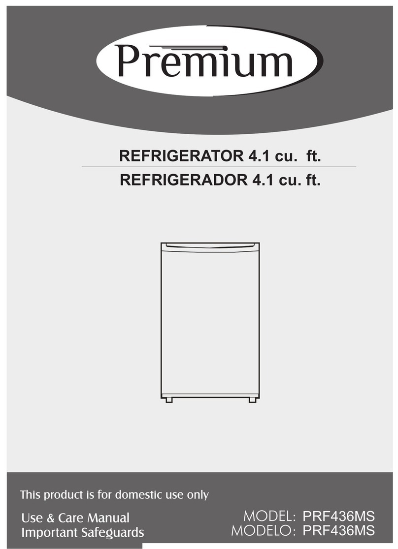 Premium PRF436MS User manual