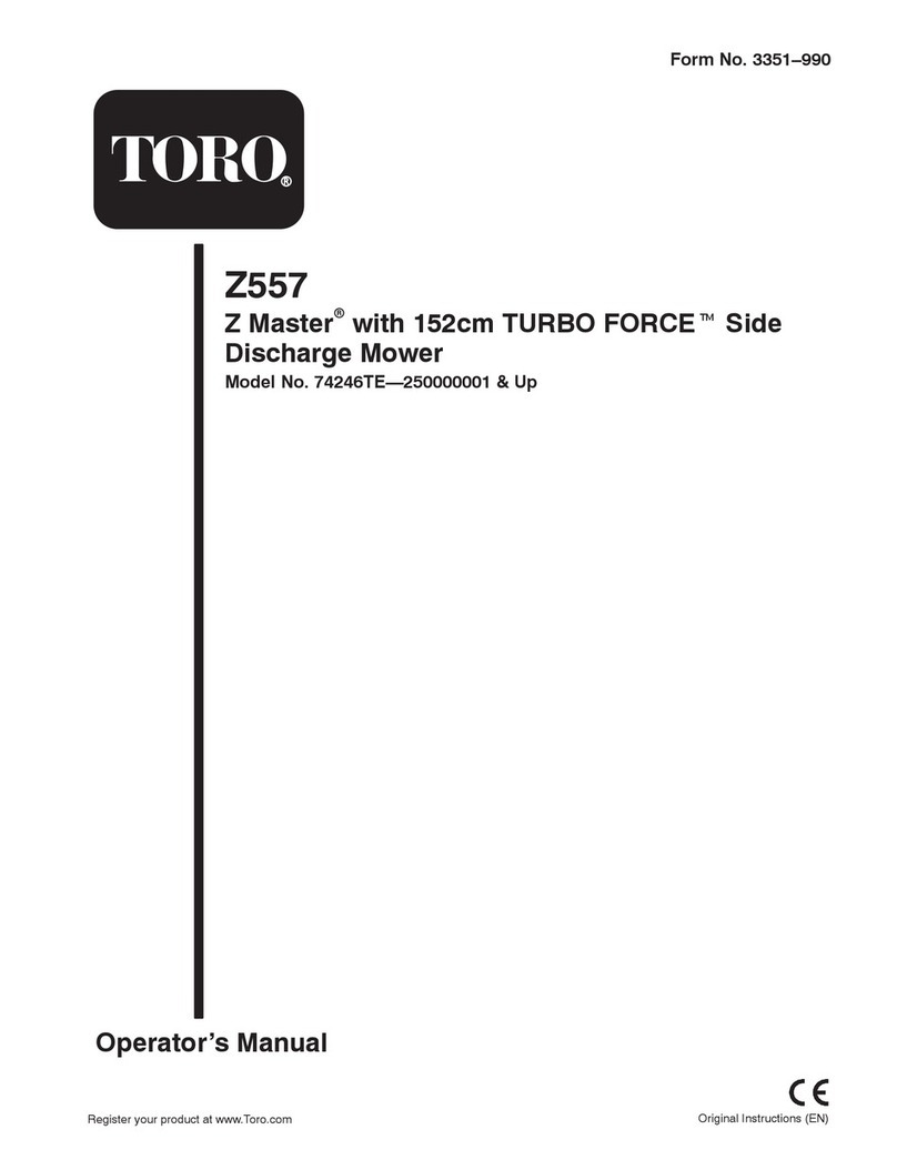 Toro 74246TE User manual