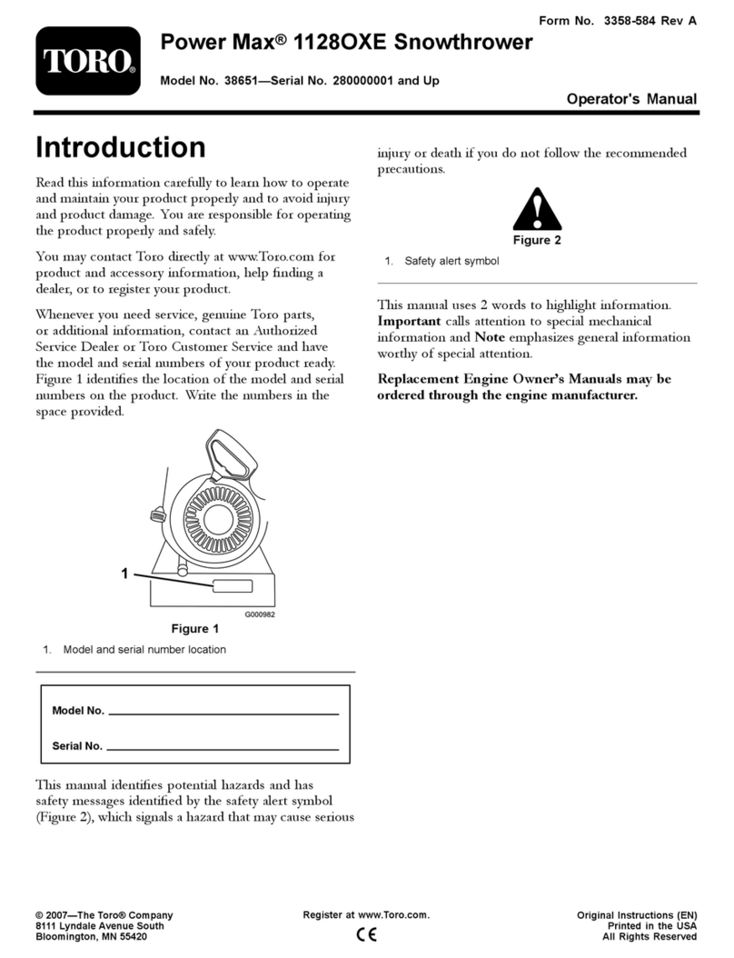 Toro 38651 Operator's manual