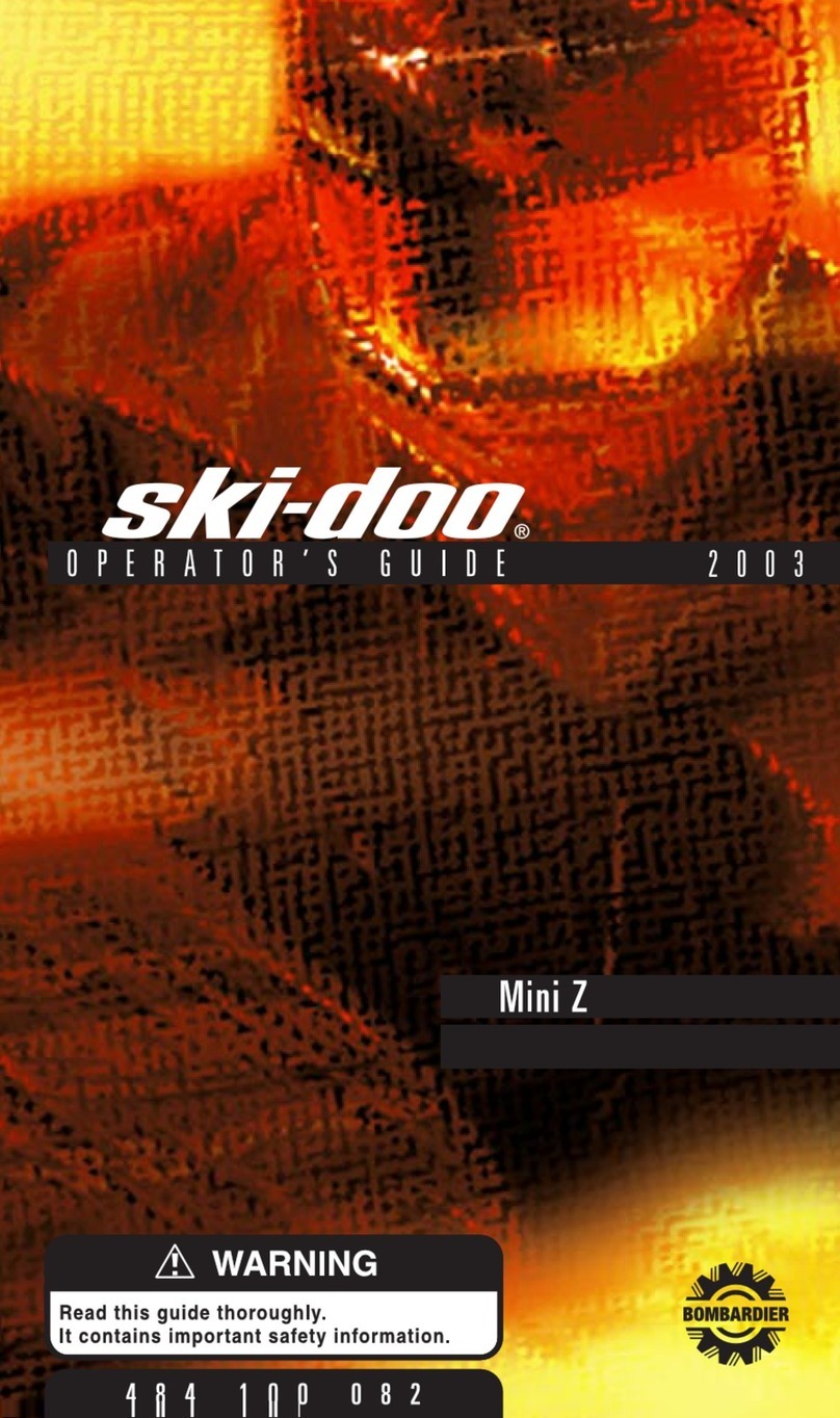 Ski-Doo 2003 Mini Z Manual