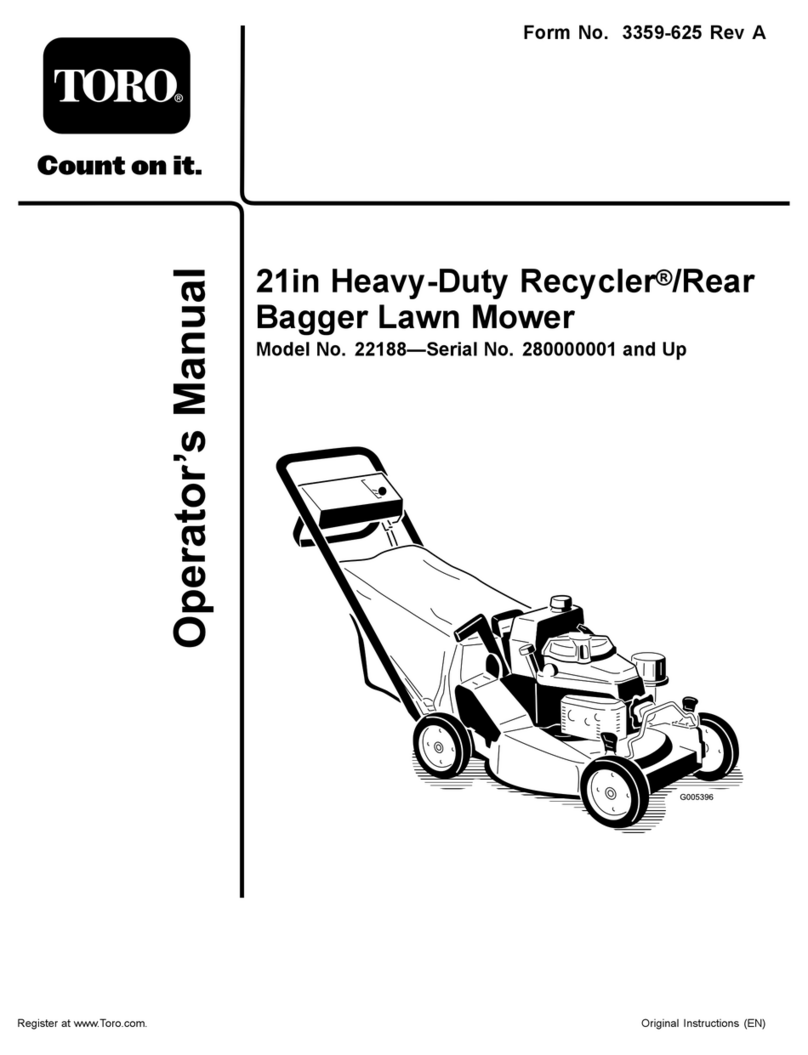 Toro 22188 User manual