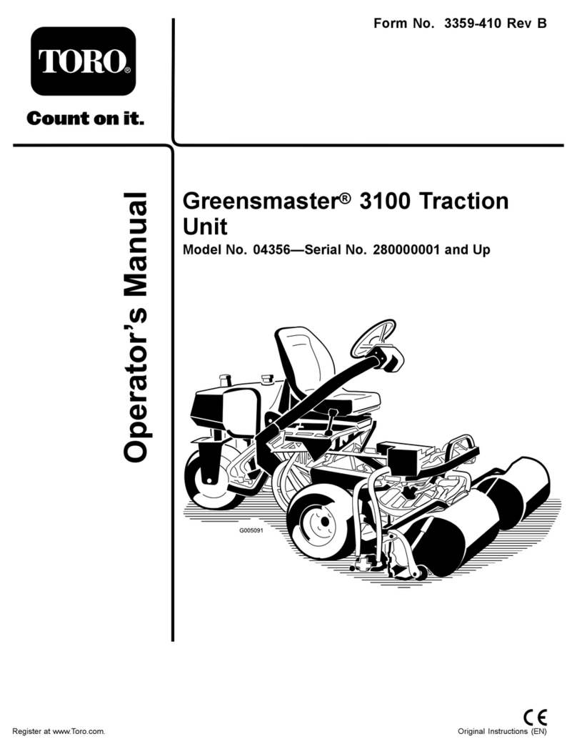 Toro 4356 Operator's manual