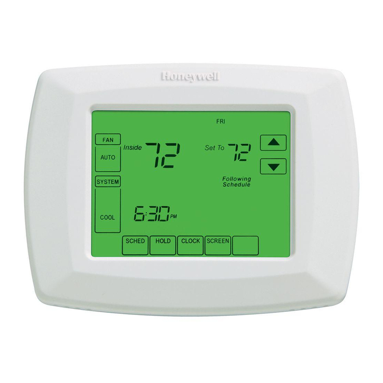 Honeywell RTH8500 Series owner's manual Honeywell RTH8500 Series owner's manual