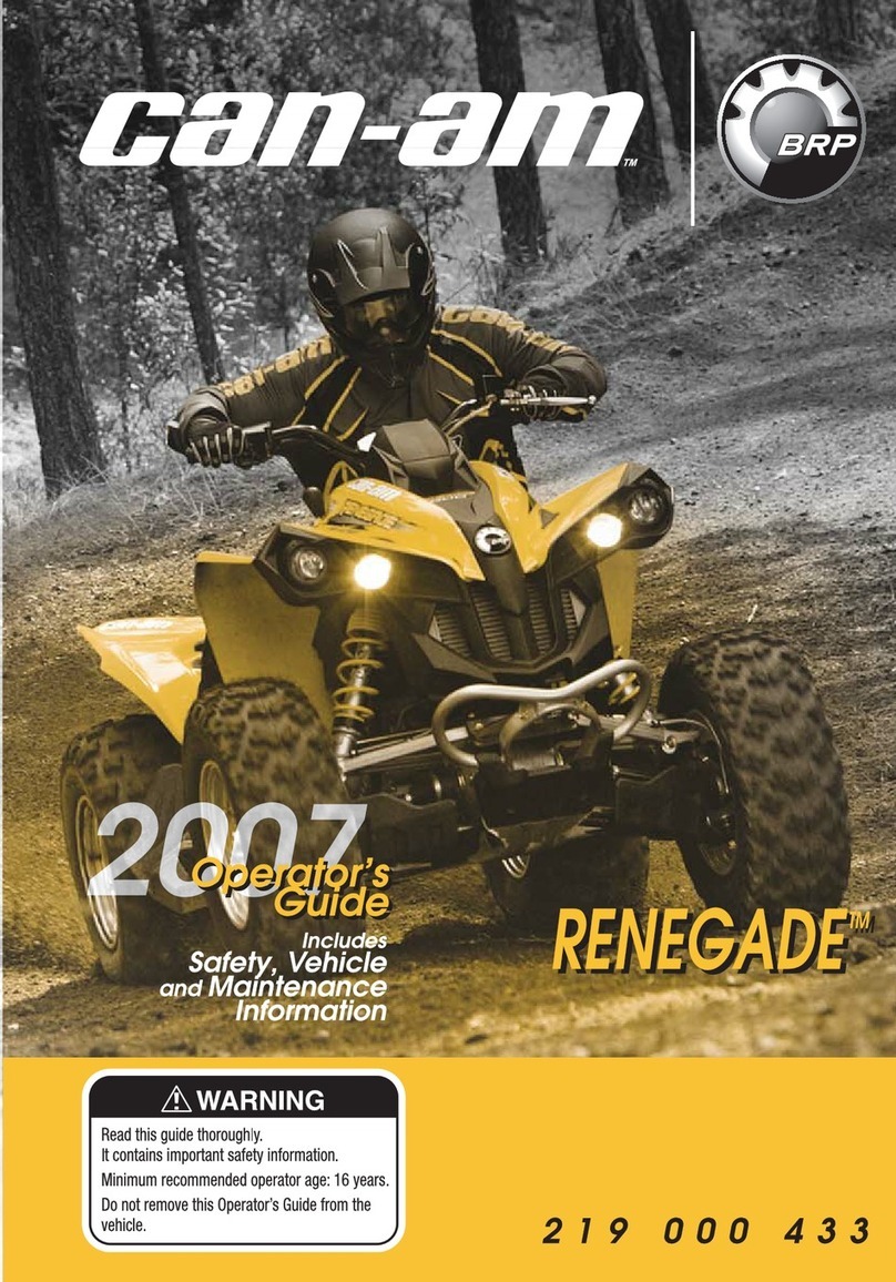 Can-Am Renegade Operator's guide
