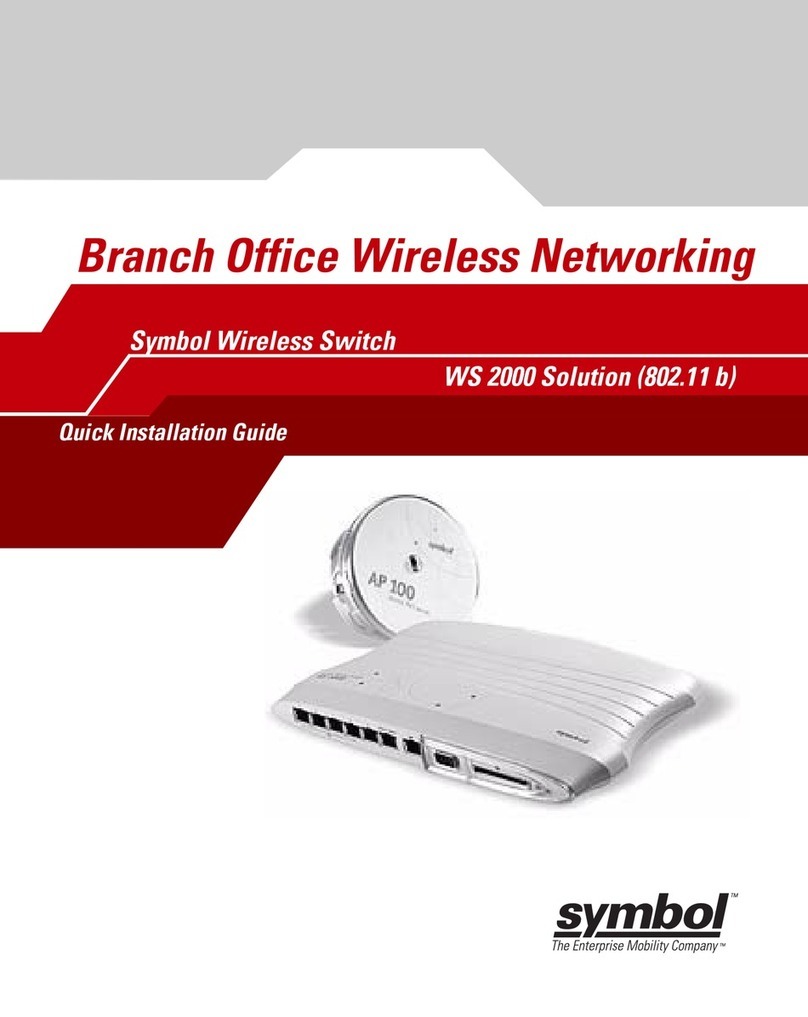 Symbol WS 2000 Quick installation guide
