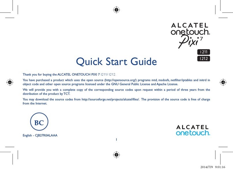 Alcatel PIXI 7 1211 User manual