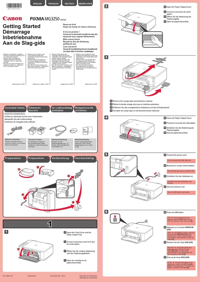 Canon PIXMA MG3250 User manual Canon PIXMA MG3250 User manual