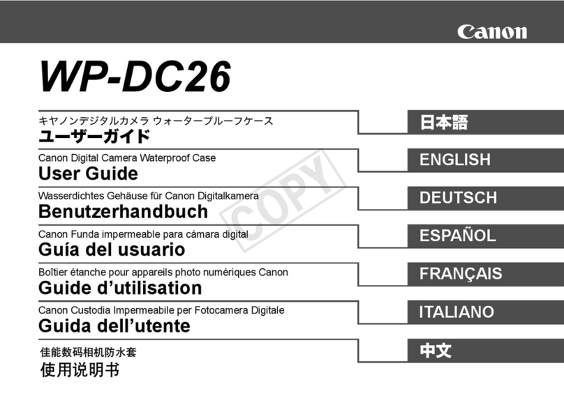 Canon WP-DC26 User manual