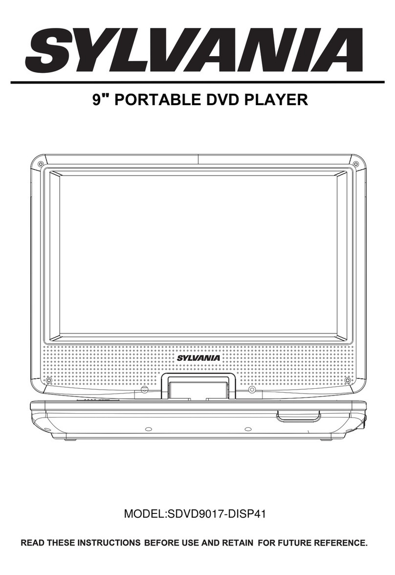 Sylvania SDVD9017-DISP41 User manual