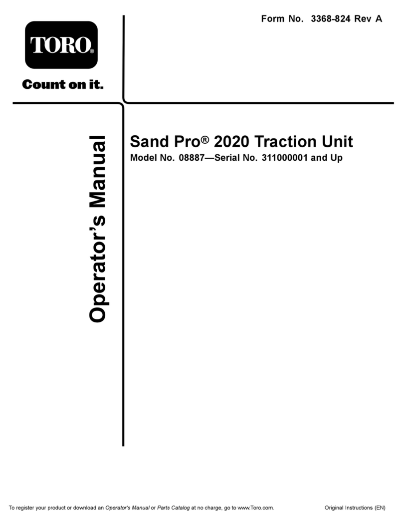 Toro 8887 User manual