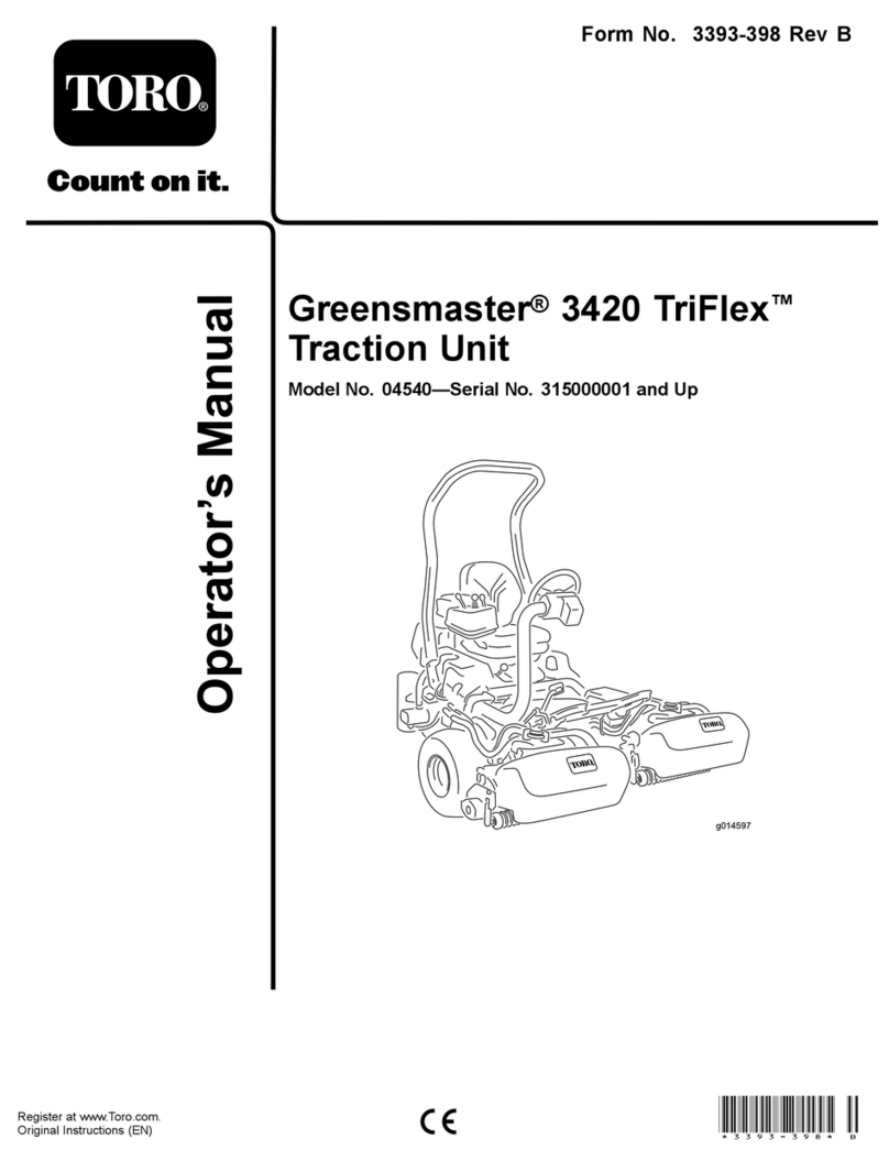 Toro 4540 User manual