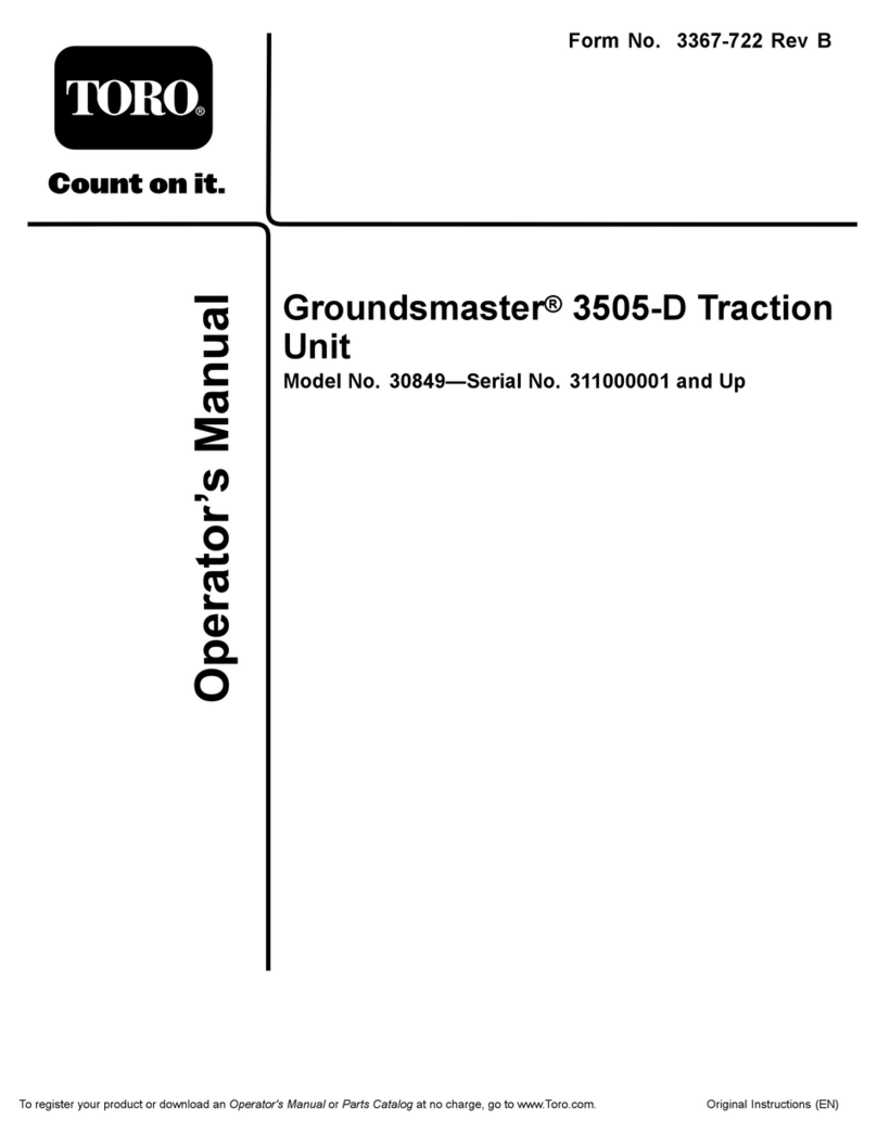 Toro 30849 User manual