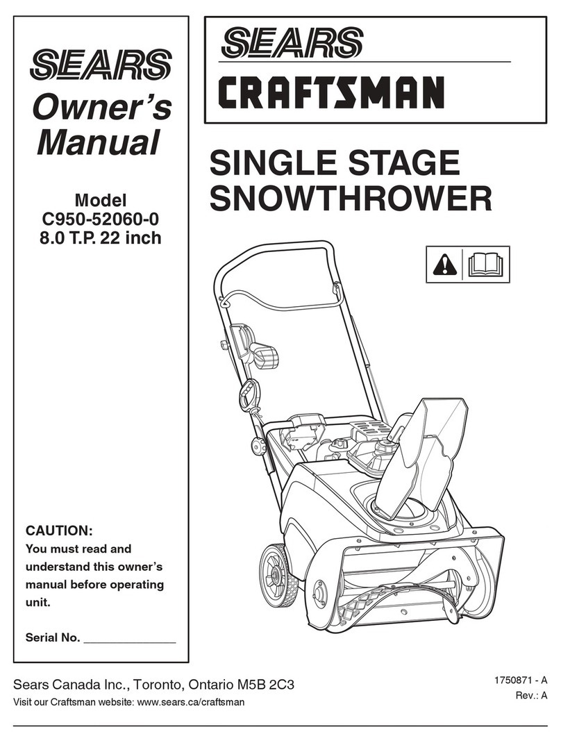 Craftsman C950-52060-0 owner's manual