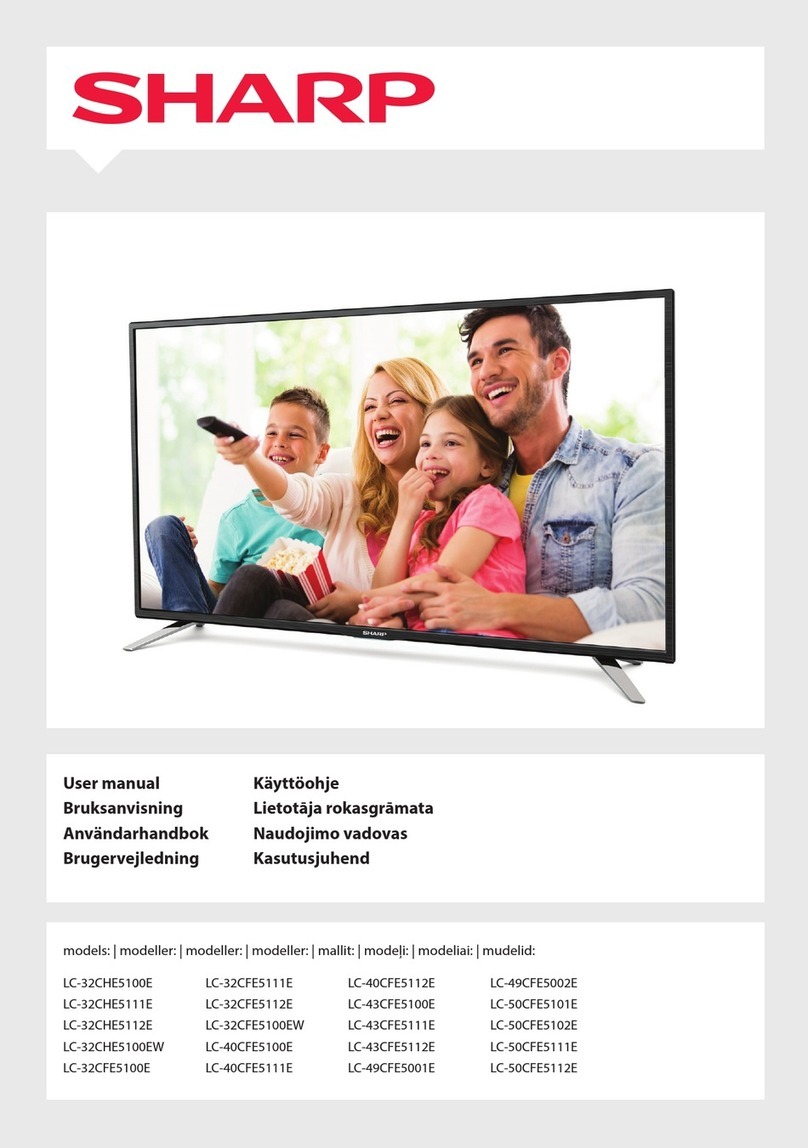 Sharp LC-32CHE5100E User manual