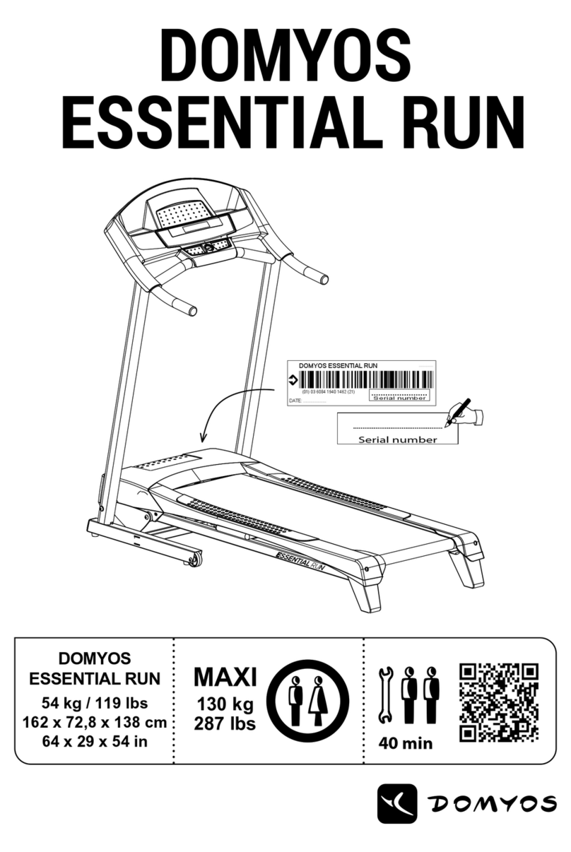 Domyos 8353401 User manual