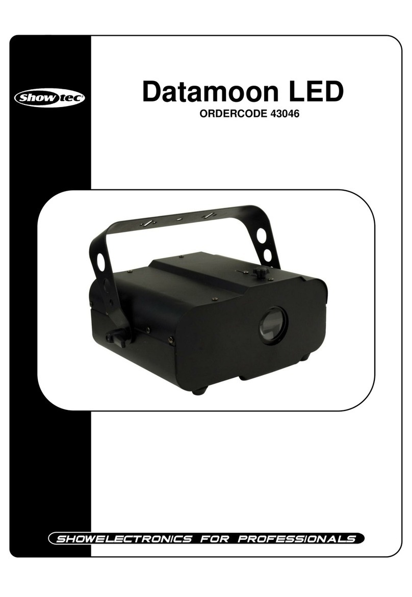 Show Tec Datamoon LED User manual