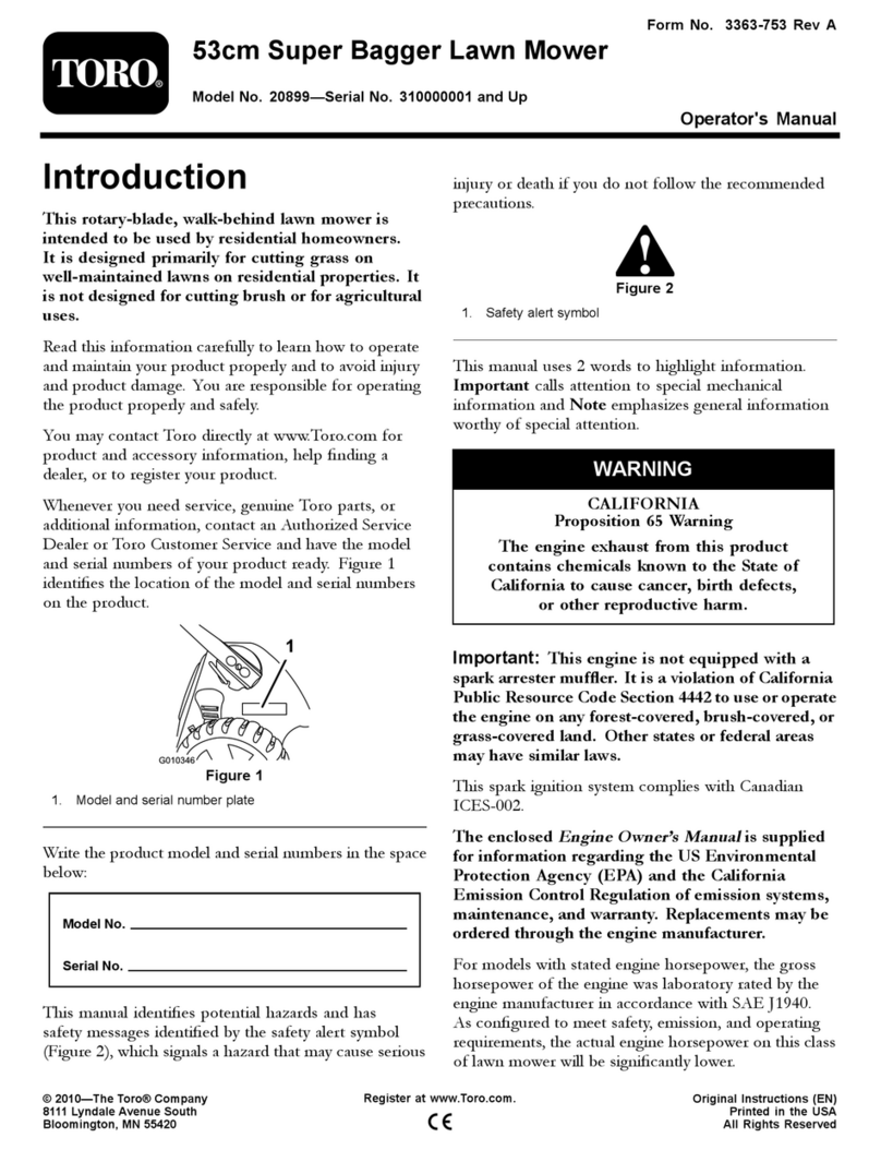 Toro 20899 Operator's manual