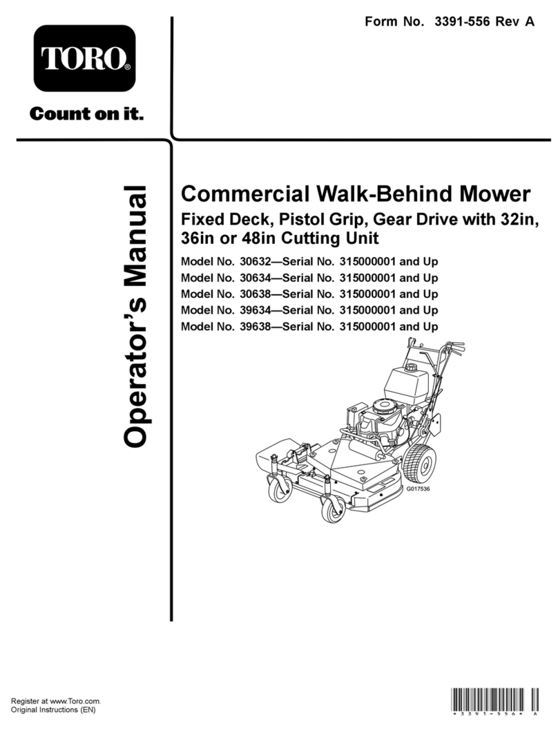 Toro 30632 User manual Toro 30632 User manual