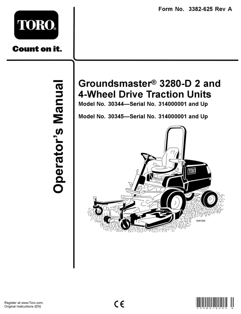 Toro Groundsmaster 30344 User manual