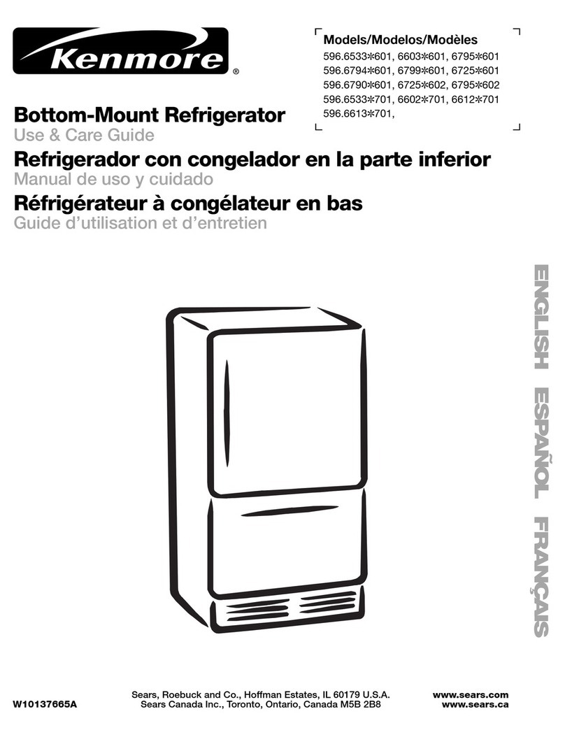 Kenmore 596.6533*601 Use & care guide