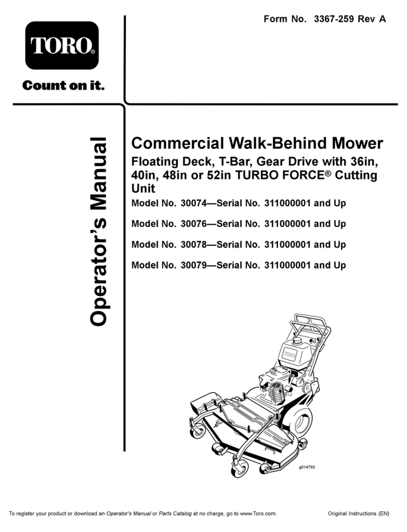 Toro 30074 Operator's manual