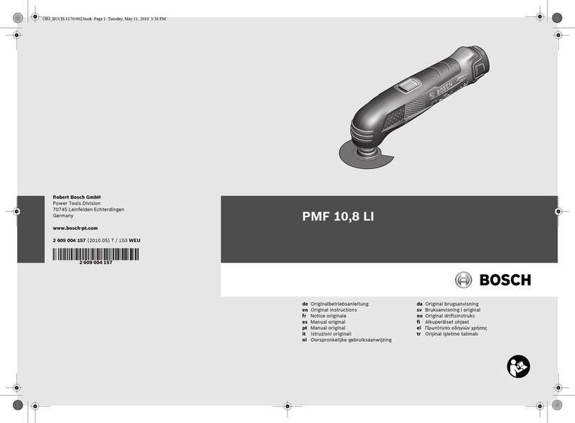 Bosch PMF 10,8 LI Original instructions