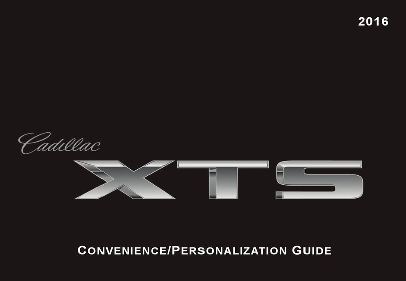 Cadillac 2013 XTS User manual