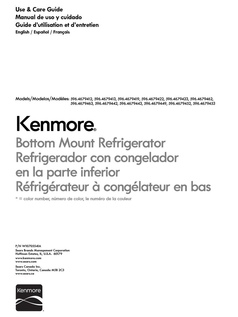 Kenmore 596.4679412 Use & care guide