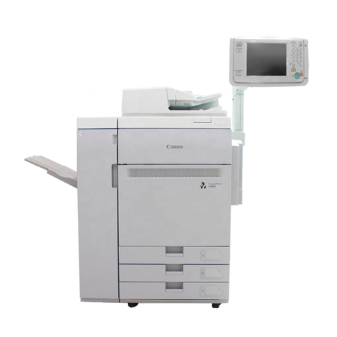 Canon imagePRESS C800 Series quick guide
