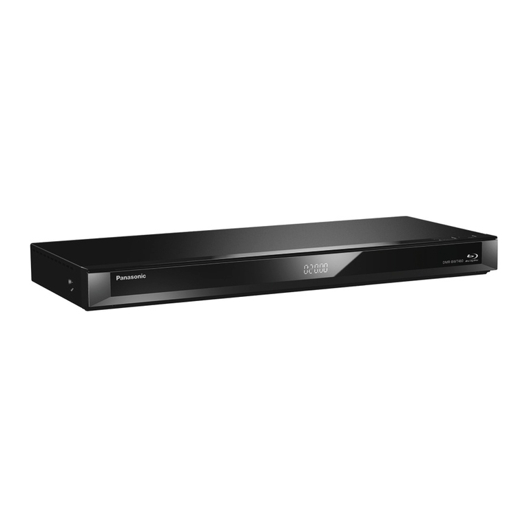 Panasonic DMR-BWT460 User manual