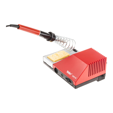 Weller whs 40 operating instructions