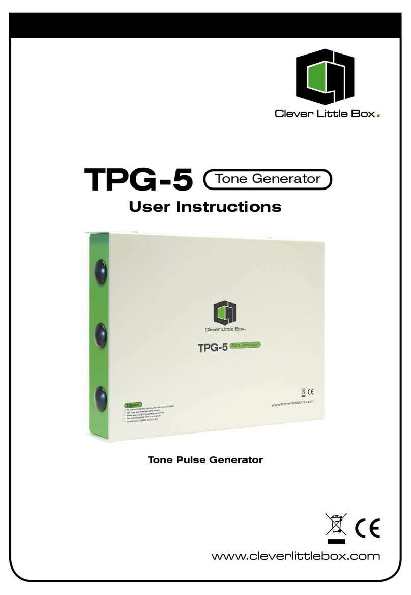 Clever Little Box TPG-5 User instructions