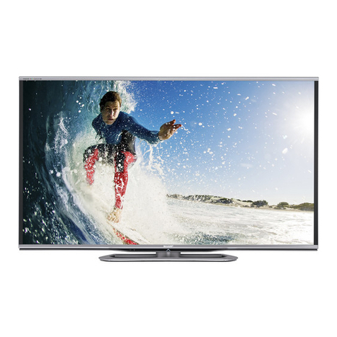 Sharp Aquos LC-80LE857U User manual