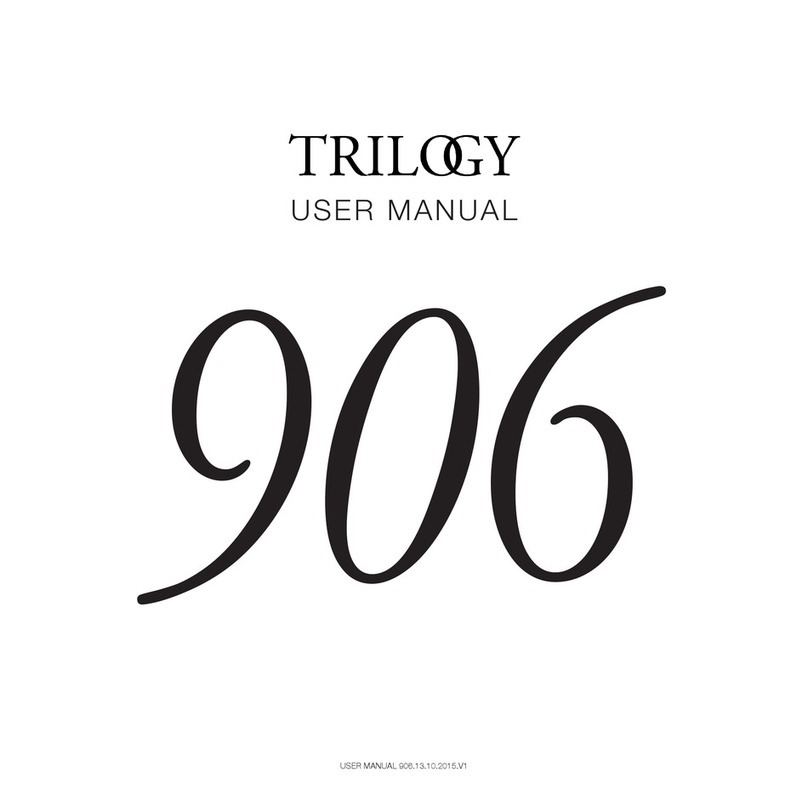 Trilogy 906 User manual