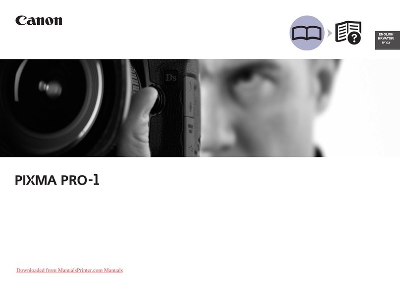 Canon PIXMA PRO-1 Series User manual
