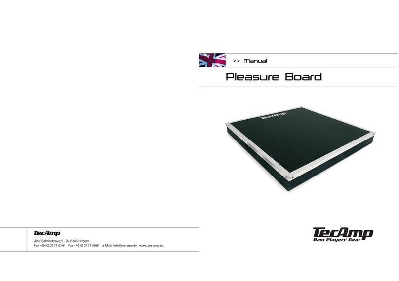 Tecamp Pleasure Board manual
