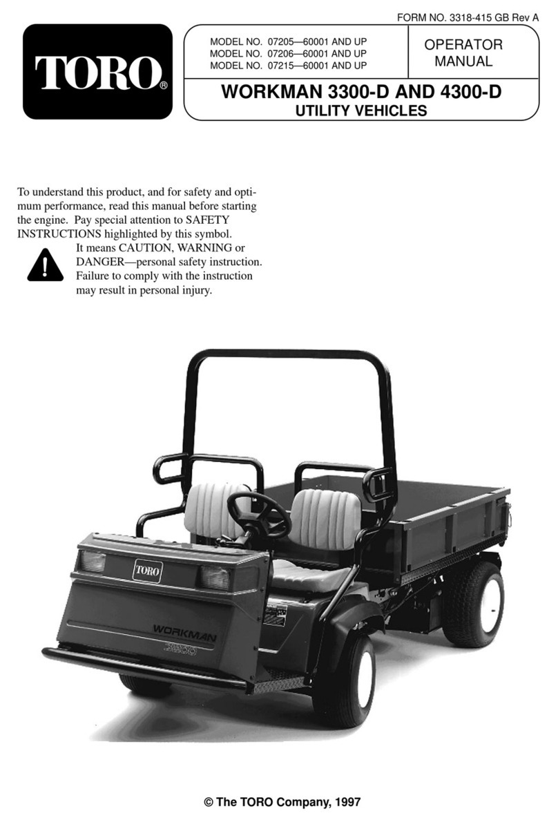 Toro 7205 User manual