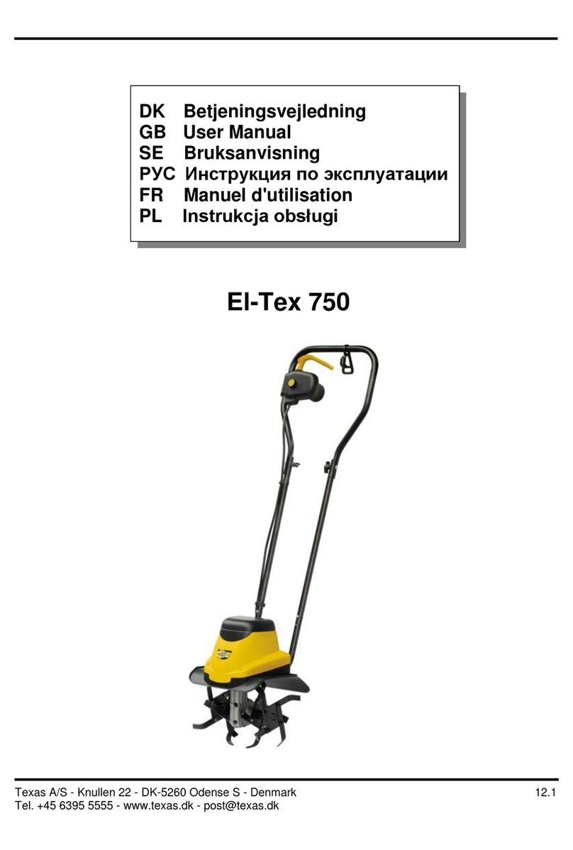 Texas El-Tex 750 User manual