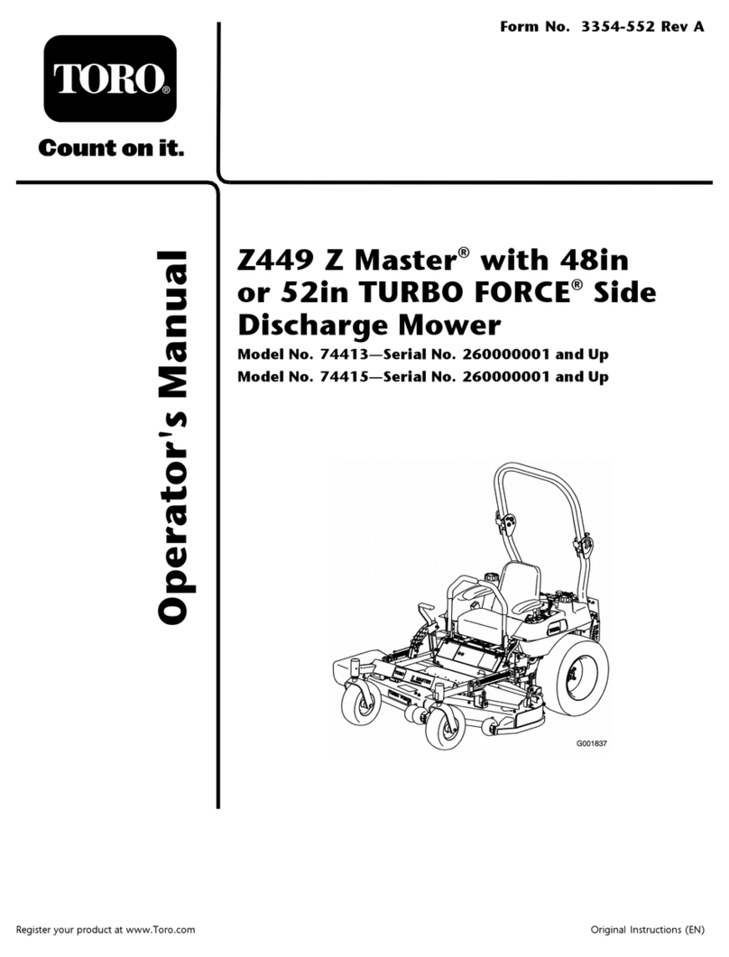 Toro 74413 User manual