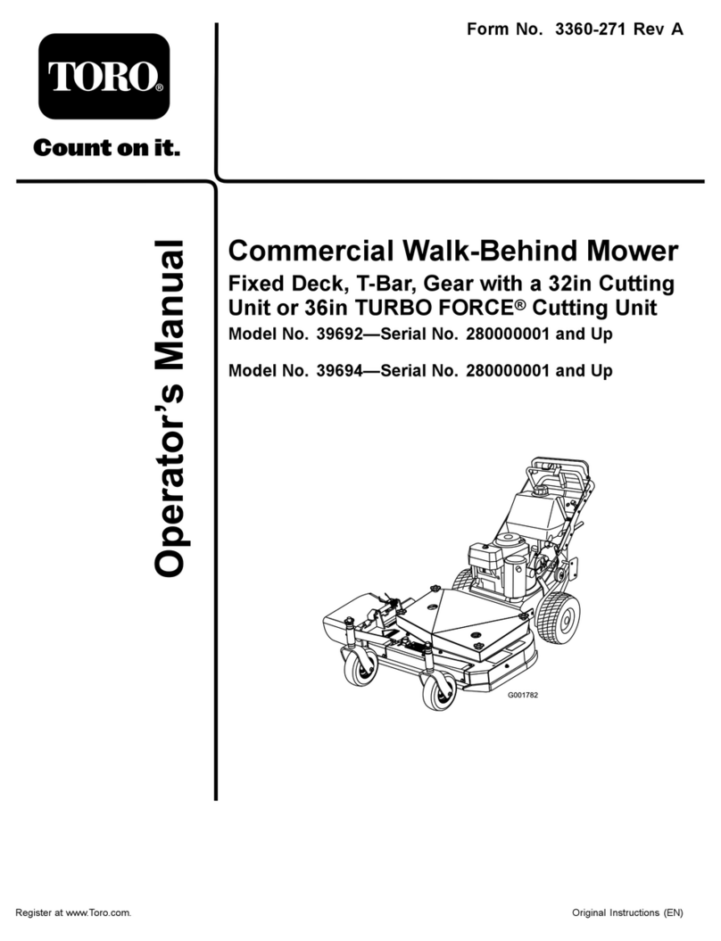 Toro 39692 User manual