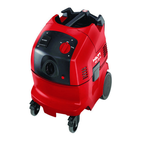 Hilti VC 40 operating instructions