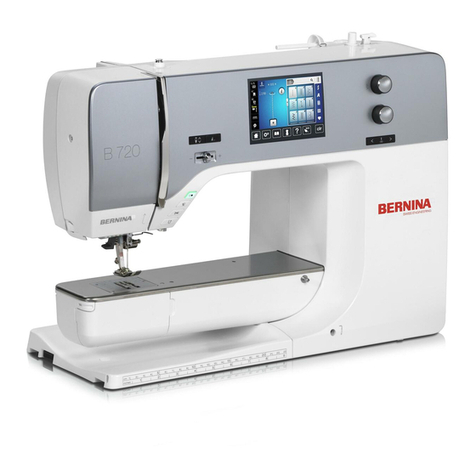 Bernina 720 User manual