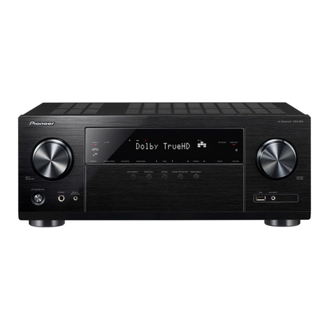 Pioneer VSX-831 Basic Manual