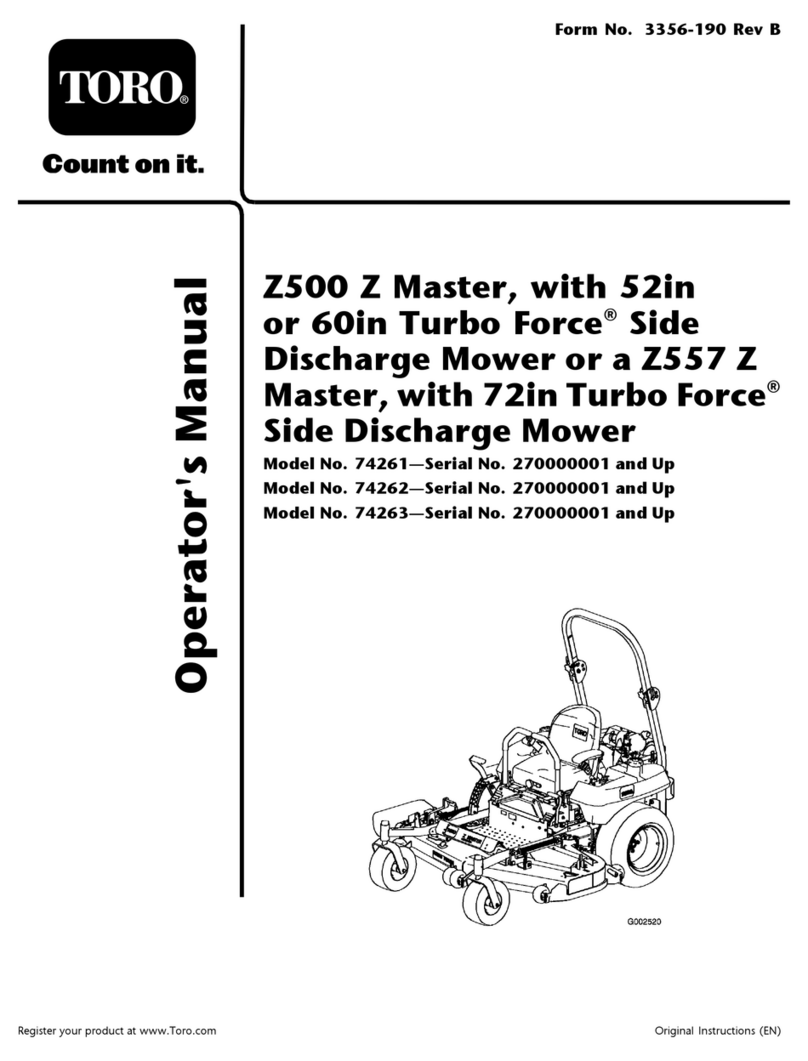 Toro 74261 User manual