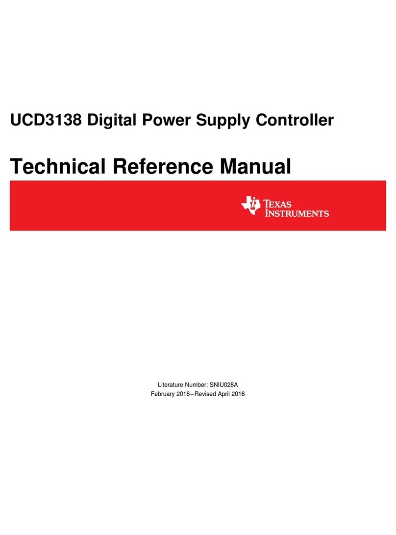 Texas Instruments UCD3138 Technical reference manual